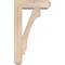 Ekena Millwork Imperial Craftsman Smooth Bracket w/ Offset Brace, Douglas Fir, 5 1/2"W x 16"D x 28"H BKT0604X16X28IMP04SDF - alternate 3